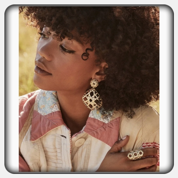 NWOT Kendra Scott Natalie Statement Ring Sz 7 - Picture 6 of 9